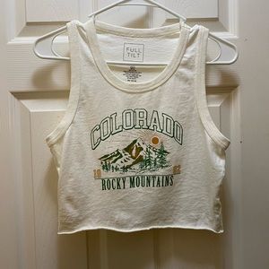 FULL TILT L Crop Tank top